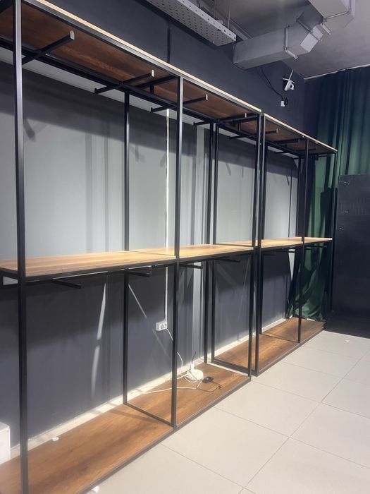 Торговое оборудование , рейлы, стеллажи