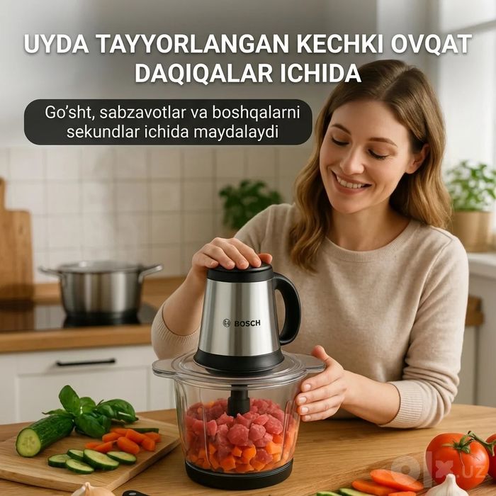 Bosch chopper - oshxona uchun maydalagich