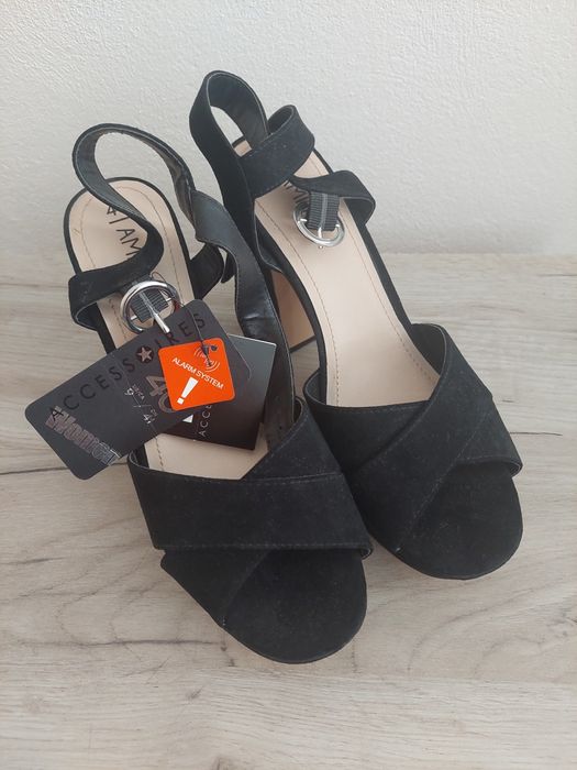 Sandale elegante din catifea