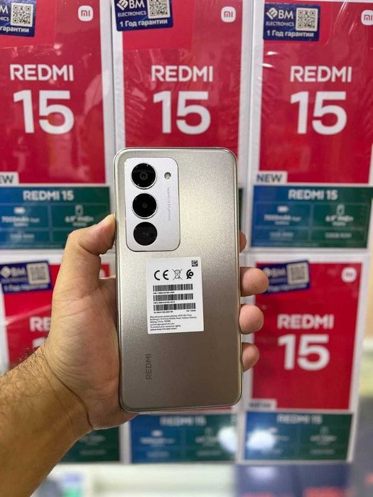 Продается Redmi 15 Global Год гарантия+Доставка