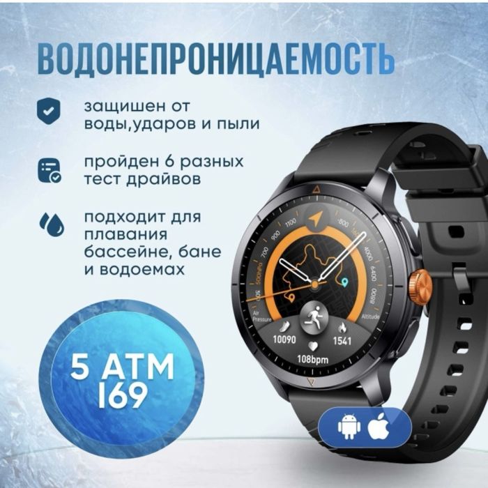 Часы 1:1 с гармином