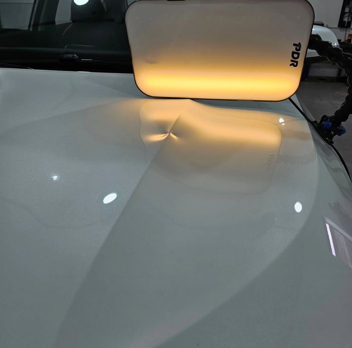 Удаление вмятин без покраски по технологии ПДР