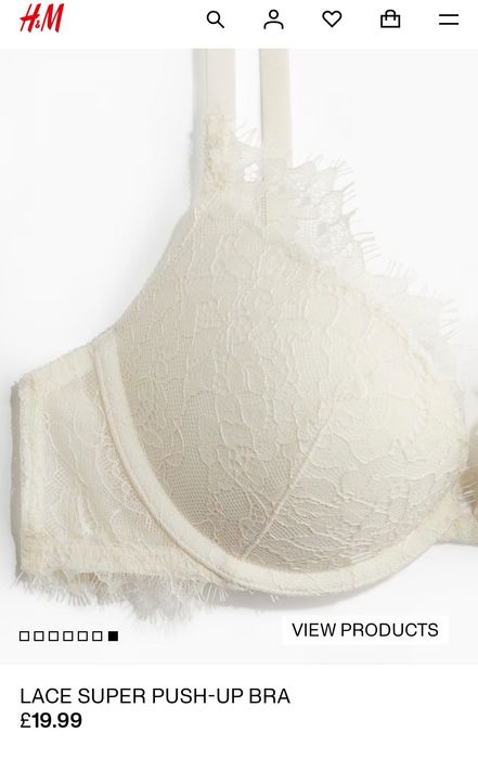 Бюстгальтер H&M 75a