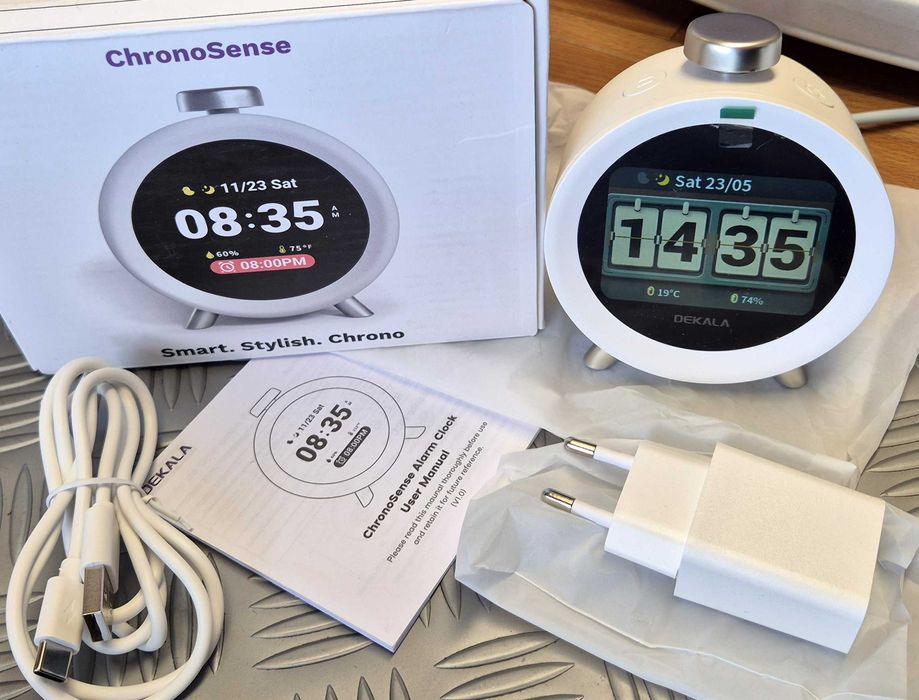 будилник Dekala ChronoSense / бял шум машина