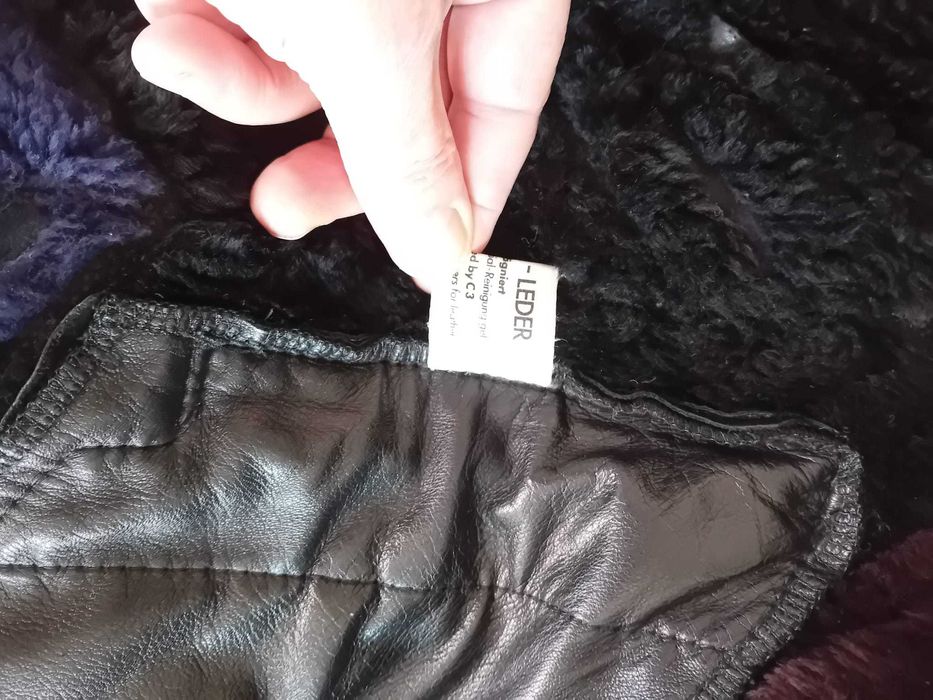 Haina lunga piele naturala îmblănită dama