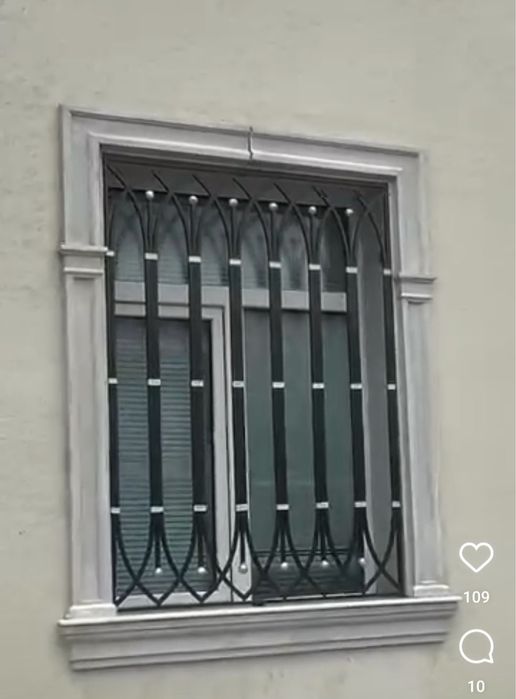 Решетки на ОКНА, Panjaralar, Козырек перила, навес, решотка, kovka
