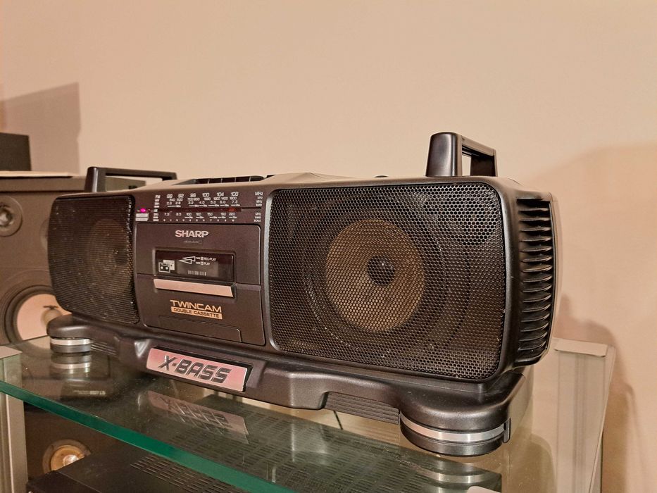 Dublu radio casetofon,boombox Sharp WQ-T359Z