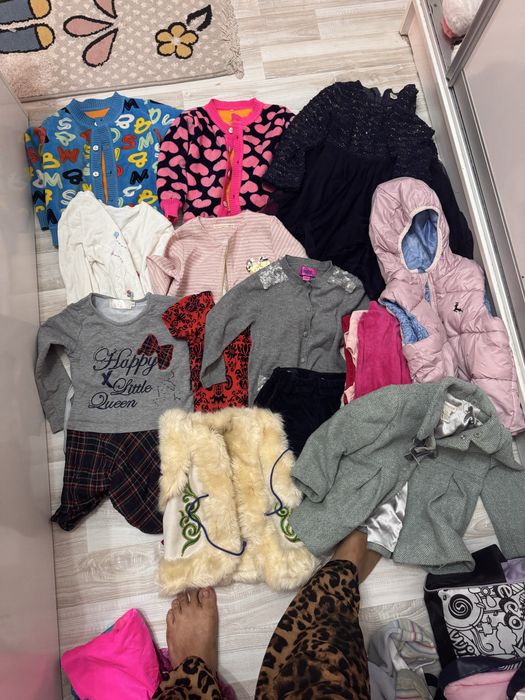 Детские вещи от 2 до 7 лет(7-8 пакетов)