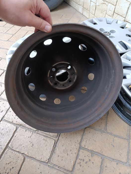 Стоманени джанти 4х98 15 цола Ситроен, Фиат