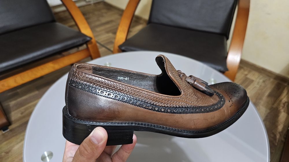 Mocasini din piele marimea 41