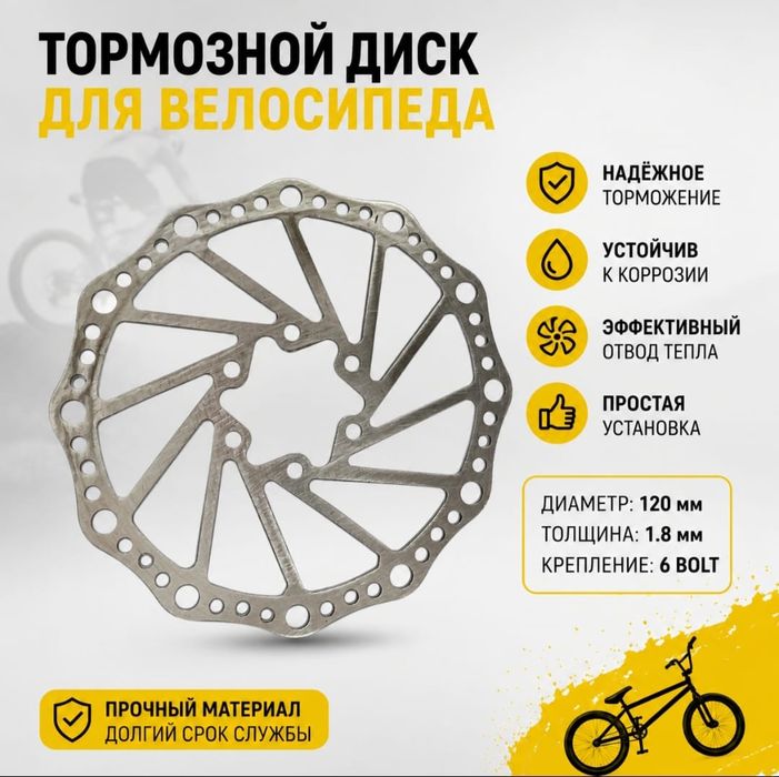 Тормозной диск на велосипед