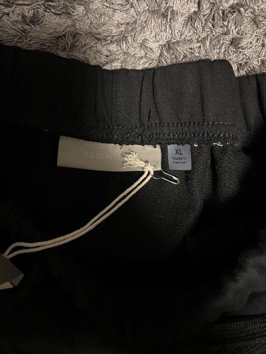 essentials pants black штаны