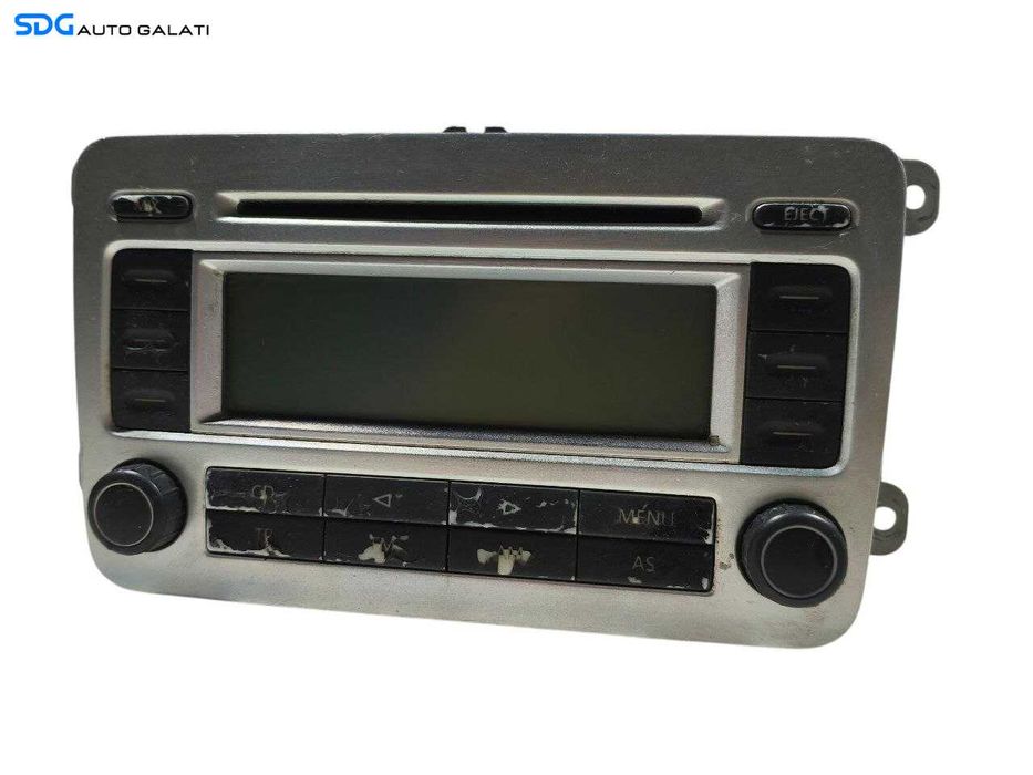 Unitate Radio CD Player Display Volkswagen Touran 1T2 2006 - 2010 Cod 1K0035186P [LR1475]