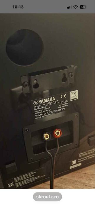 Boxe Yamaha NS-333,150w/60 w rms
