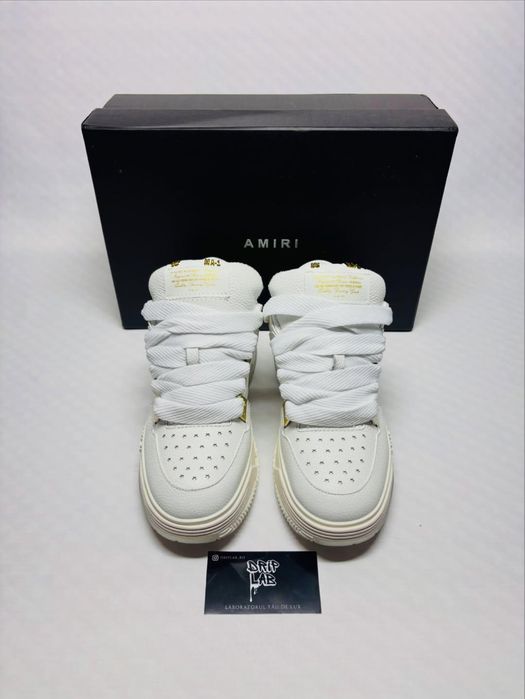 Amiri MA1 white gold