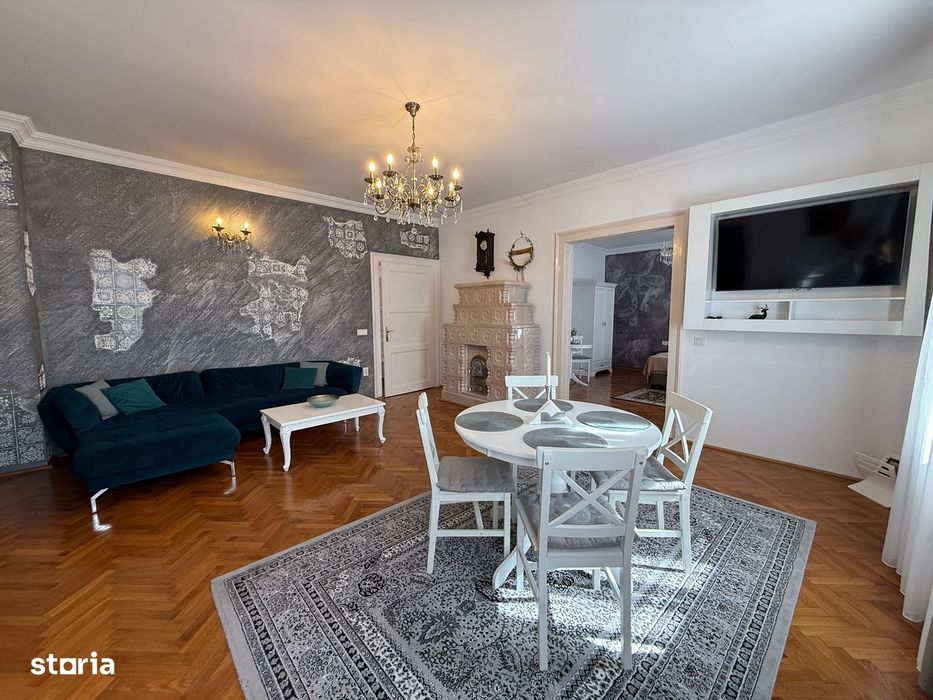 Apartament 3 camere superb cu PIVNIȚĂ în inima orașului Sibiu