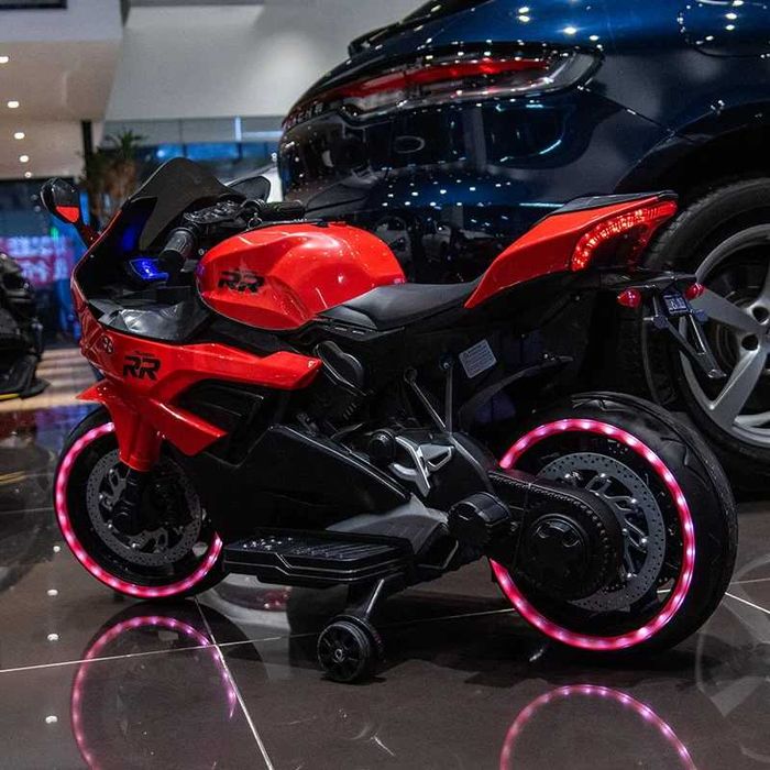 Детски Акумулаторен Мотор B919, 90W, 12V/12Ah, LED система в колелото