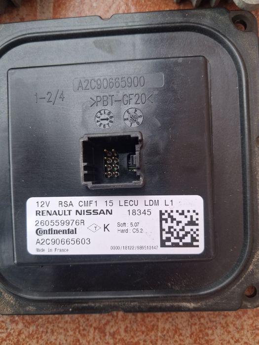 Componente far Renault Megane Talisman