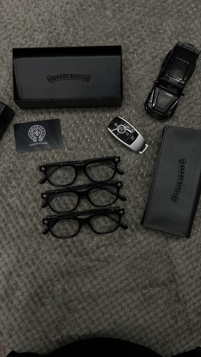 Очки хром хартс, chrome hearts