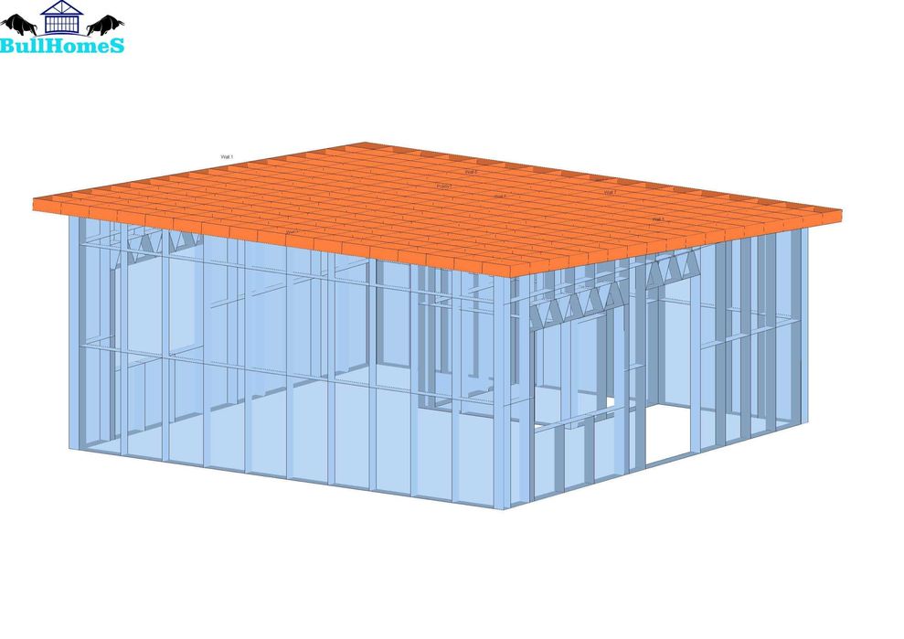 Къща, Бунгало, Сглобяеми къщи, Преместваеми, Модулни, Жилищни - 36м2