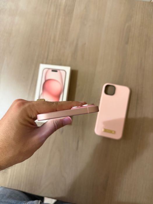 iPhone 15+ plus pink 128gb