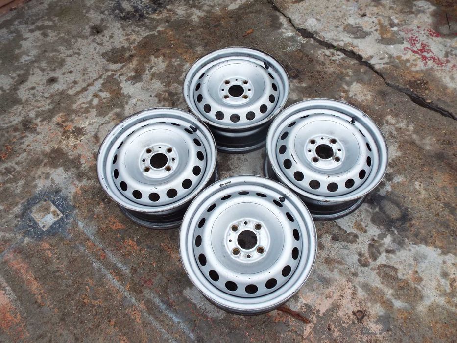 vand 4 jante de tabla pe 14" originale fiat doblo,albea,punto pret500r