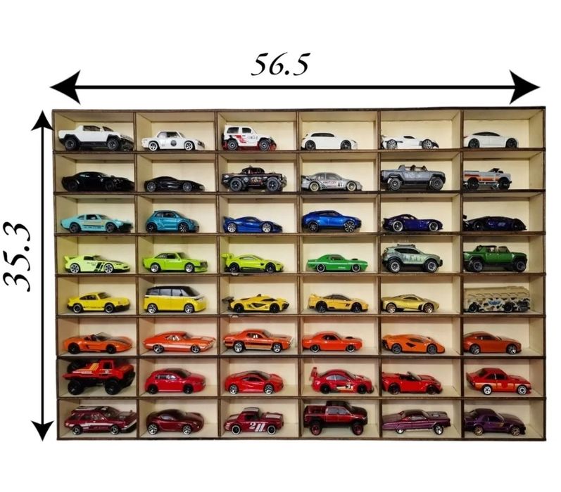 Raft masinute hotwheels 48 locuri