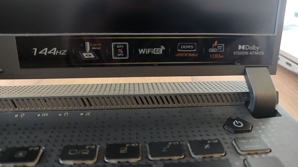 Laptop ROG 6800h, 16g ddr5, rtx 3050, 144hz, cooler bonus