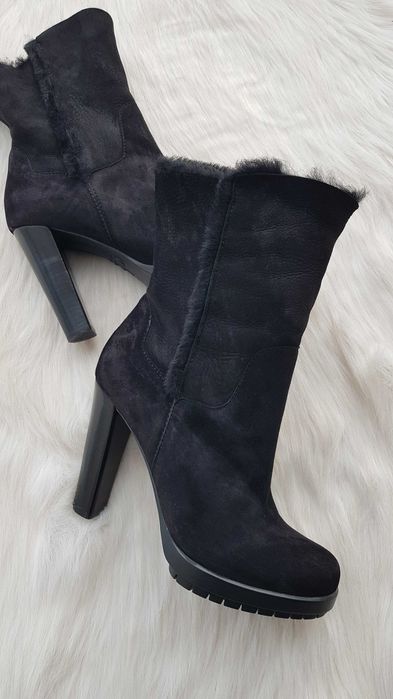 Дамски ботуши Calvin Klein агнешка кожа №40- НОВИ