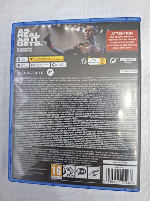 UFC 5 для PS5 новый