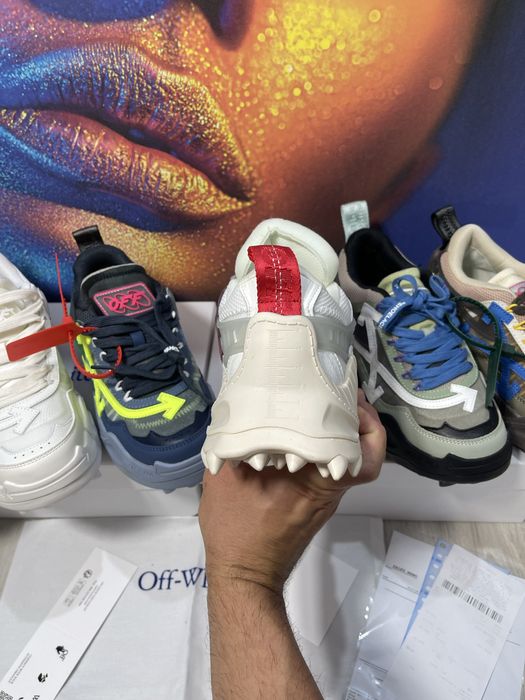 Adidasi Off White ODSY piele naturala Full Box colectie noua Premium