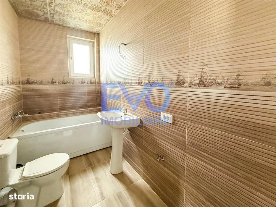 Apartament cu 2 camere, loc de parcare, geam la baie, zona Visan Iasi