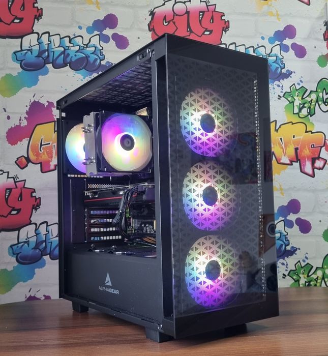 Unitate PC Gaming: i5 8500/16GB RAM/GTX 1080 8GB/256GB SSD/1TB HDD/ARGB