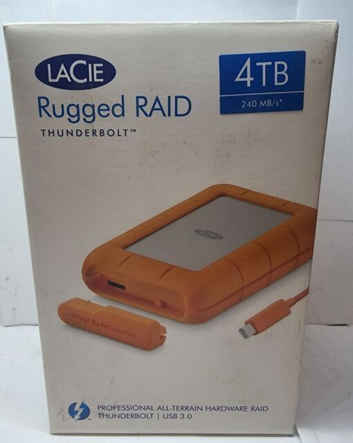 Lacie 4TB Rugged RAID THUNDERBOLT  4TB NOU sigilat
