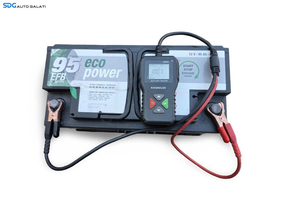 Baterie Acumulator Auto 95AH 850A EFB Start Stop CARTEC EcoPower Volkswagen Audi Seat Skoda Ford Opel Toyota BMW Mercedes Renault Peugeot Dacia [D1025]