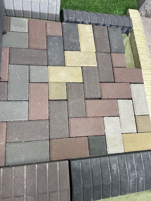 Брусчатка вибропресованная, вибролитье