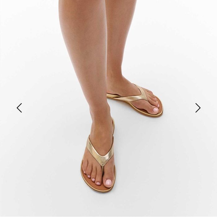 FitFlop Дамски кожени чехли