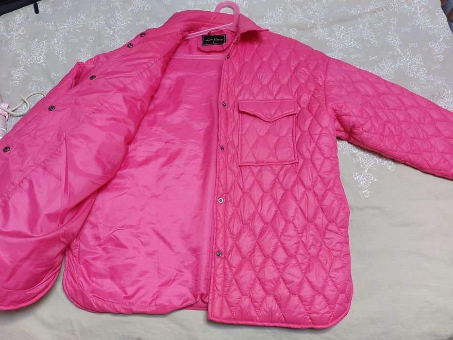 Geaca matlasata fuchsia