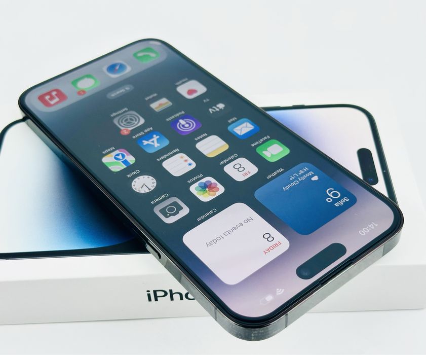 Apple iPhone 14 Pro 256GB Space Black Отличен! Гаранция!