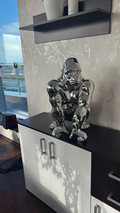Деко фигура горила Gorilla Chrome от Каре