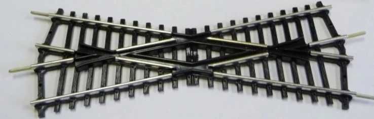 Incrucisare de sine pt trenulet electric 12mm (TT 1:120), stare f buna