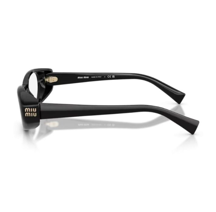 Miu Miu MU 03ZV 16K1O1 Black - Women's Optical Frames 55mm