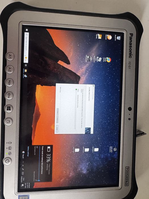 Panasonic FZ-G1 MK5 8GB RAM 256GB SSD windows таблет toughbook toughpad VCDS Star диагностика автомобилна диагностика Delphi Autocom
