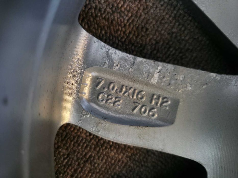 4 Jante Aliaj 5x114.3 16'' 7J ET 55 - Renault Megane / HONDA / Mazda 3 CX-30 / Kia Ceed / Hyundai I30 / Toyota / Suzuki / Nissan / Dacia Duster