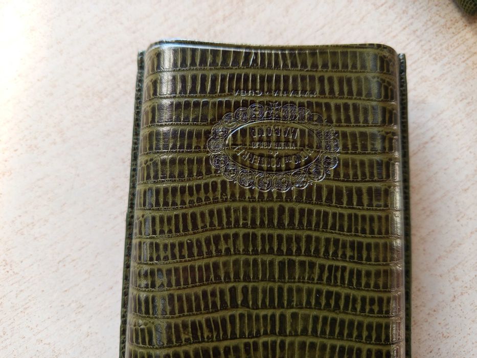 Калъф за пури естествена кожа