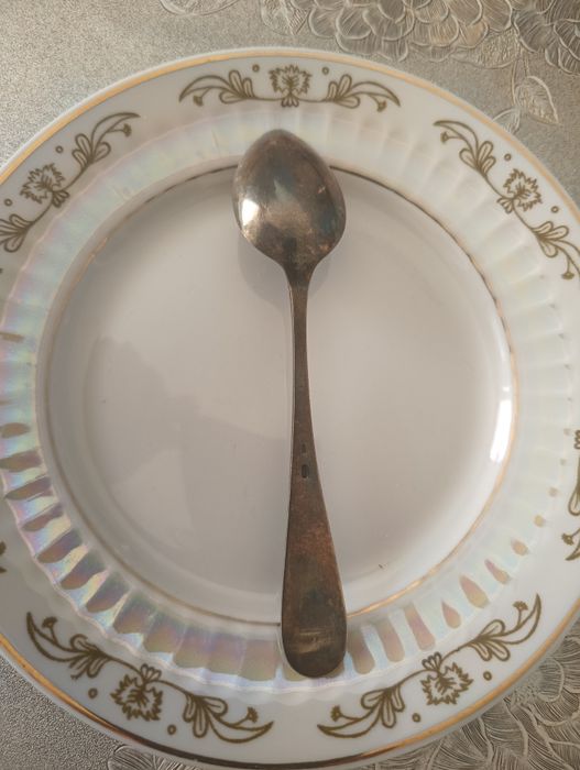 Серебряные ложки. Набор 6 штук.