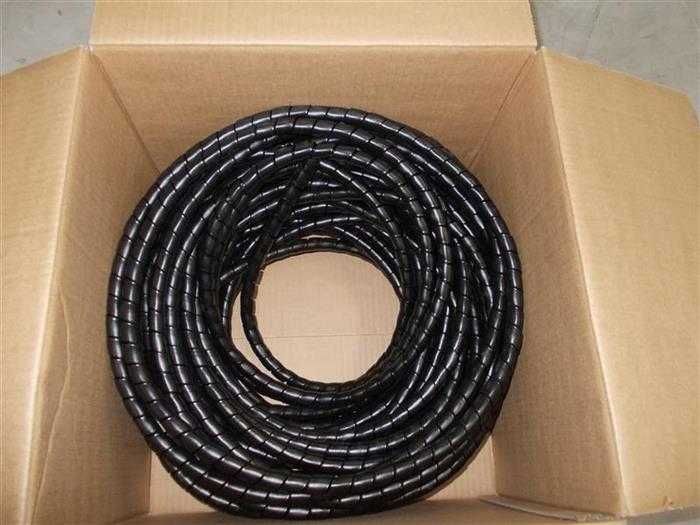 Spirala protectie furtunuri macara excavatoare camion utilaje agri