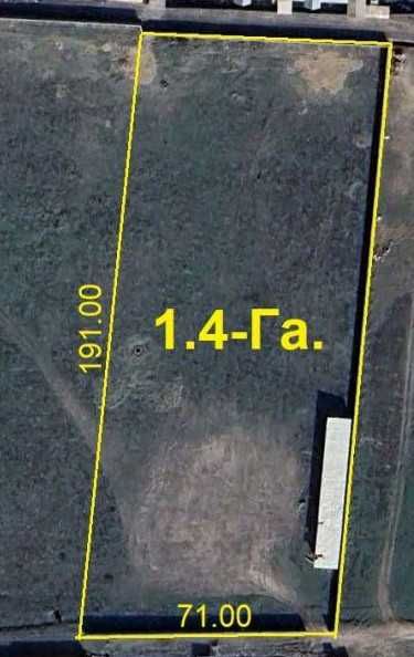 Продаётся земля 1,4 га в Янги Хаётском районе для производства 2 линия