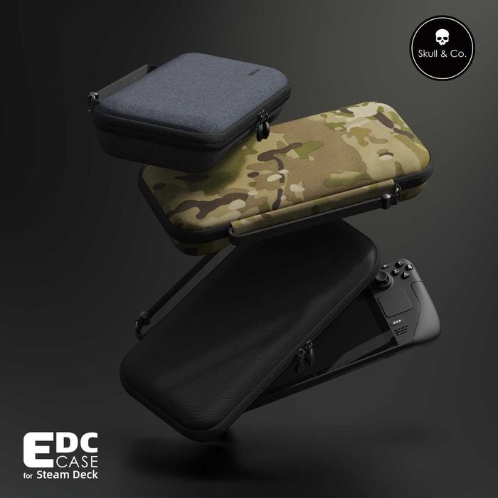 Husa Carcasa Protectie Skull&Co. EDC Case Steam Deck pentru transport