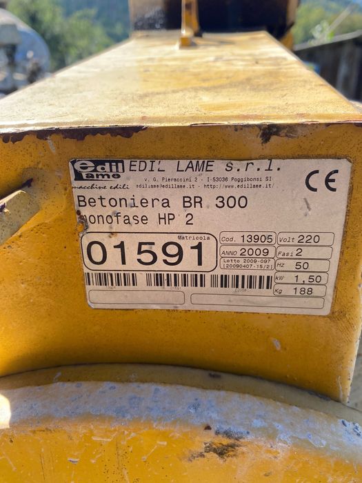 Betoniera   300l